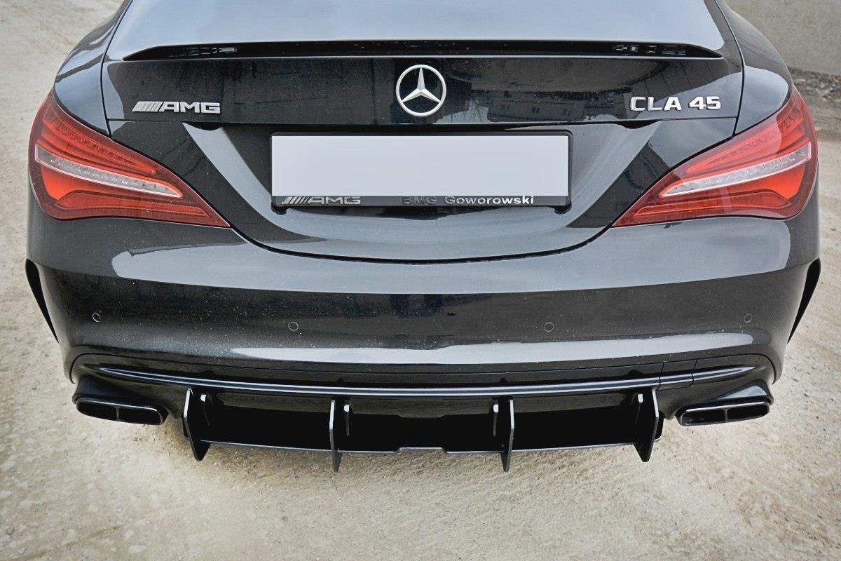 Rear Diffuser V.2 suitable for Mercedes CLA A45 AMG C117 Facelift