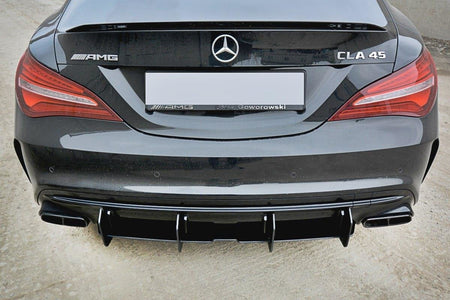 Rear Diffuser V.2 suitable for Mercedes CLA A45 AMG C117 Facelift