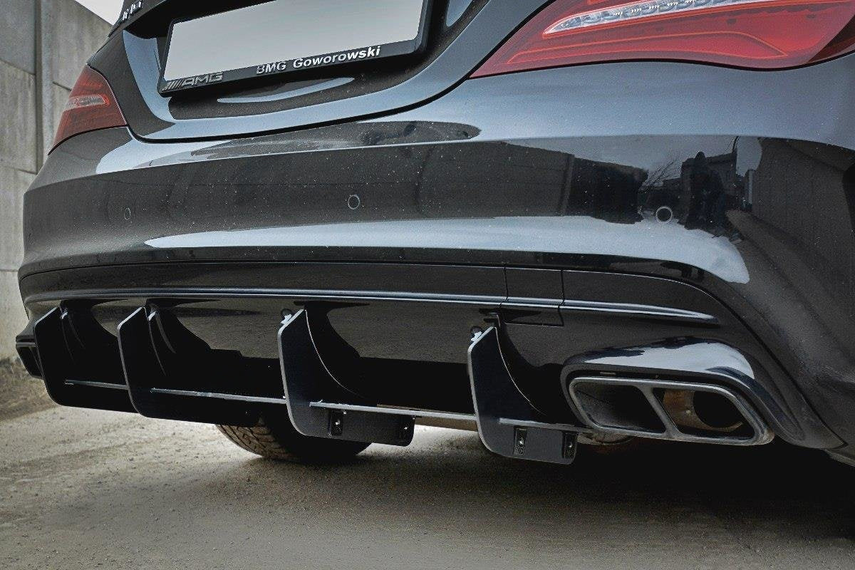 Rear Diffuser V.2 suitable for Mercedes CLA A45 AMG C117 Facelift