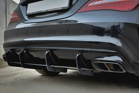 Rear Diffuser V.2 suitable for Mercedes CLA A45 AMG C117 Facelift