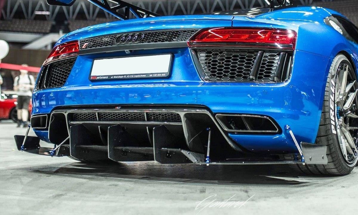 Rear Diffuser suitable for Audi R8 MK.2