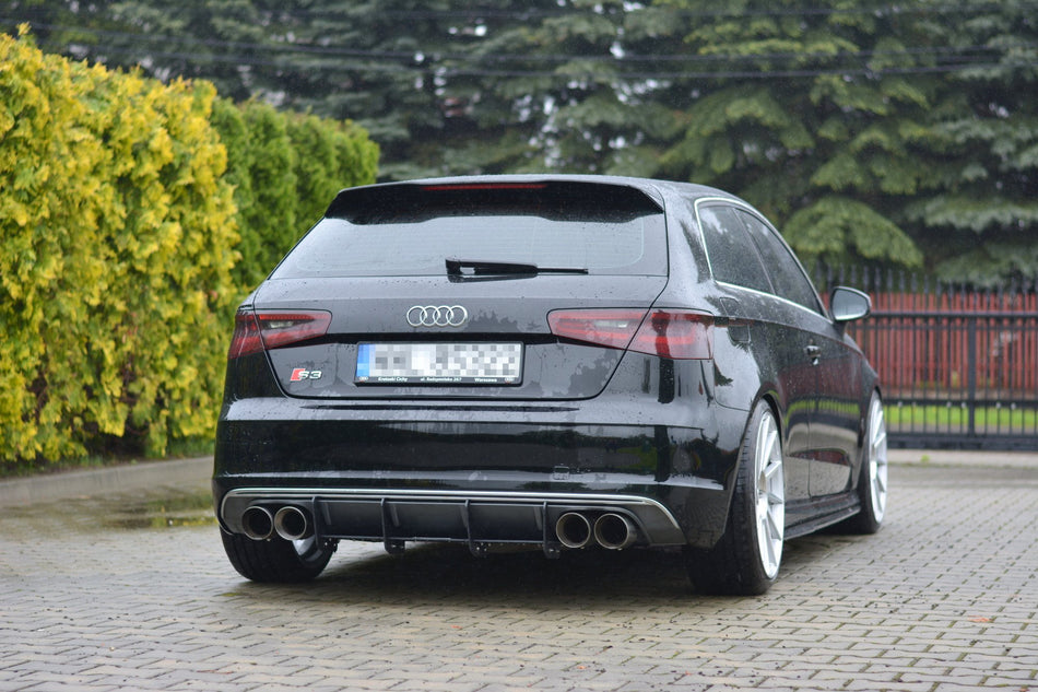 Rear Diffuser suitable for Audi S3  8V Hatchback / Sportback