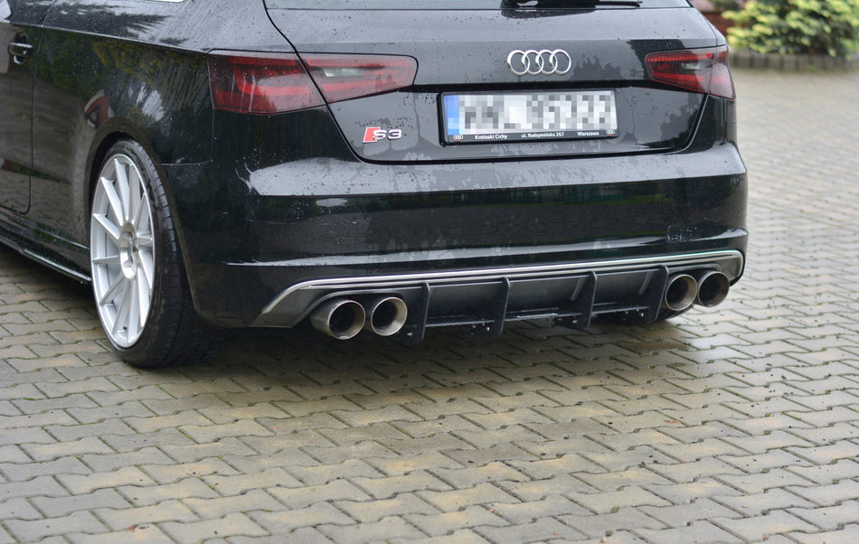 Rear Diffuser suitable for Audi S3  8V Hatchback / Sportback