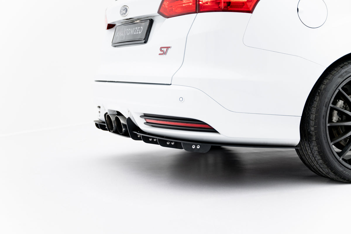 Rear Diffuser suitable for Ford Focus ST Mk3 Estate