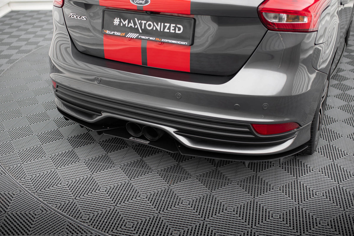 Rear Diffuser suitable for Ford Focus ST Mk3 FL