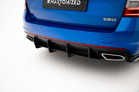 Rear Diffuser suitable for Skoda Octavia RS Mk3 / Mk3 FL Hatchback / Estate