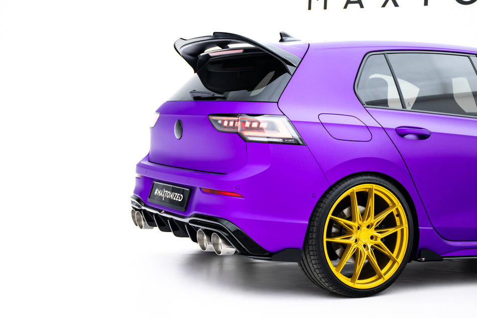 Rear Side Flaps V.2 suitable for Volkswagen Golf R Hatchback Mk8 / Mk8 Facelift