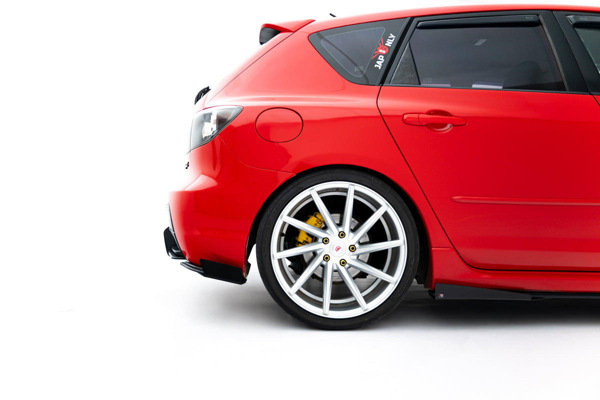 Rear Side Flaps suitable for Mazda 3 MPS Mk1 EU Version
