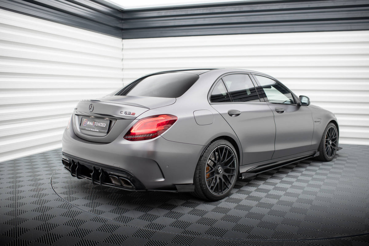 Rear Side Flaps suitable for Mercedes-AMG C63 Sedan / Estate W205 Facelift