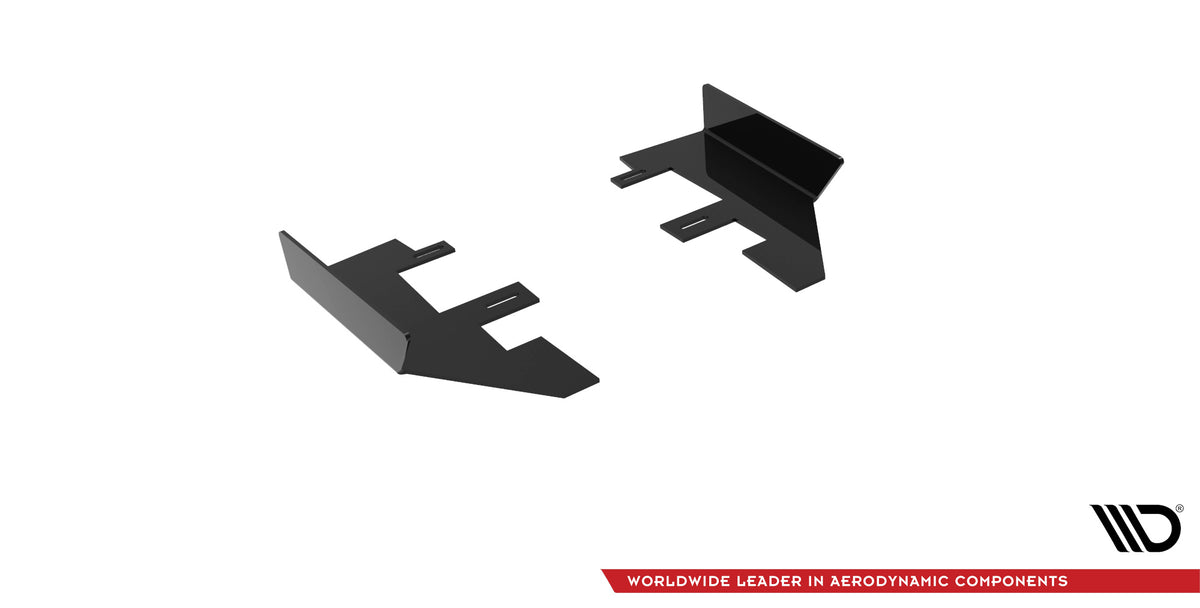 Rear Side Flaps suitable for Mercedes-AMG C63 Sedan / Estate W205 Facelift