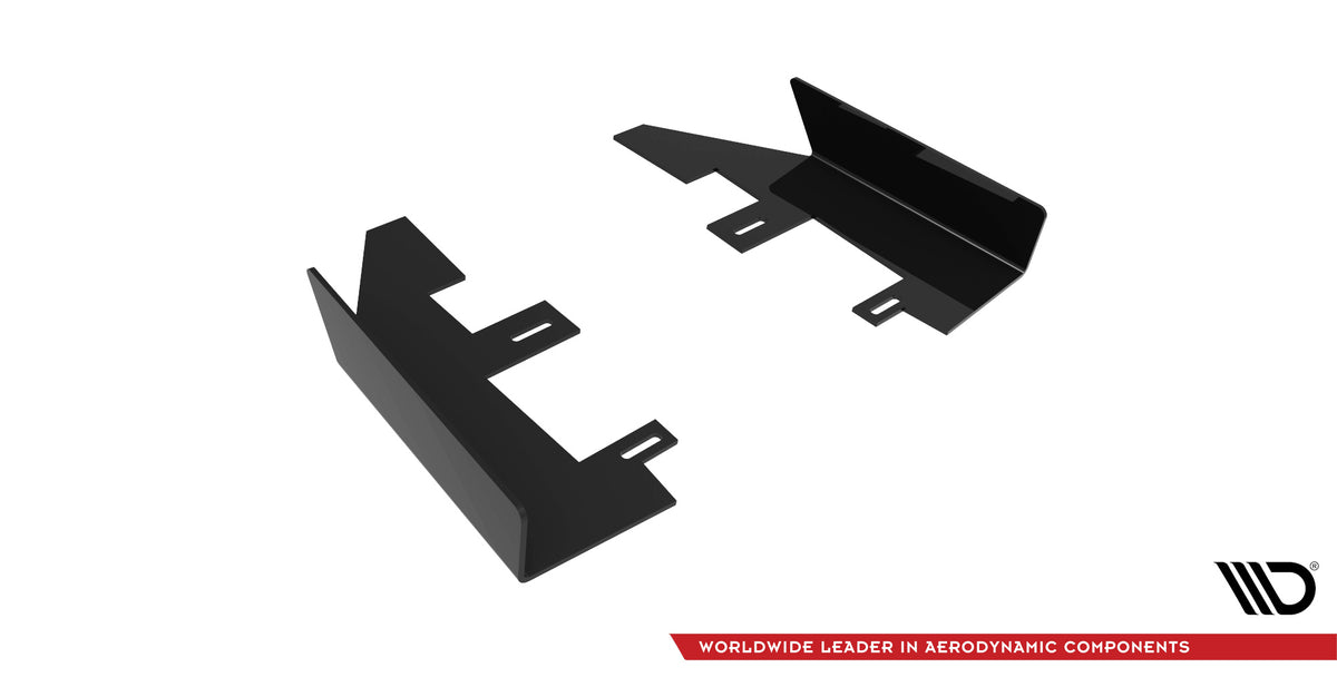 Rear Side Flaps suitable for Mercedes-AMG C63 Sedan / Estate W205 Facelift
