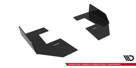 Rear Side Flaps suitable for Mitsubishi Lancer EVO X