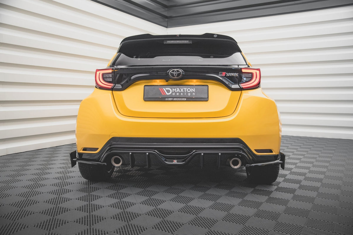 Rear Side Splitters + Flaps V.4 suitable for Toyota GR Yaris Mk4