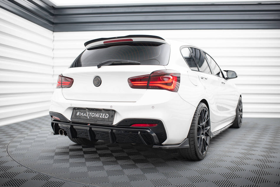Rear Side Splitters (For rear valance V.3) suitable for BMW 1 M-Pack / M140i F20 Facelift