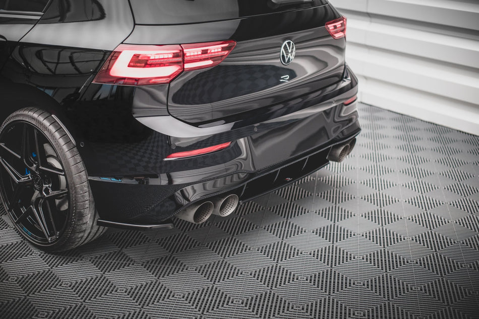 Rear Side Splitters V.1 for suitable for Volkswagen Golf R Hatchback Mk8
