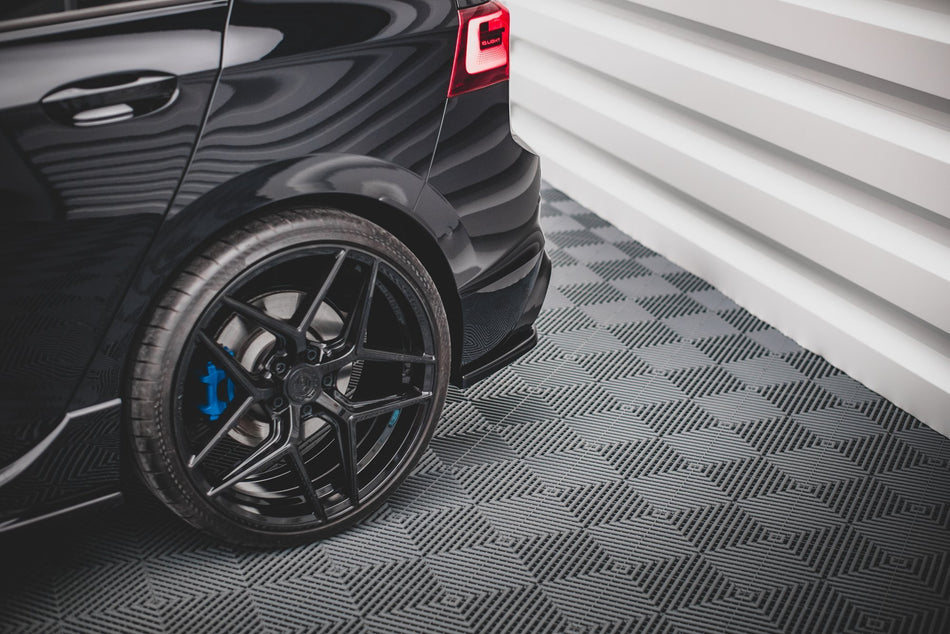 Rear Side Splitters V.1 for suitable for Volkswagen Golf R Hatchback Mk8