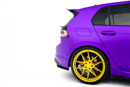 Rear Side Splitters V.1 for suitable for Volkswagen Golf R Hatchback Mk8 Facelift