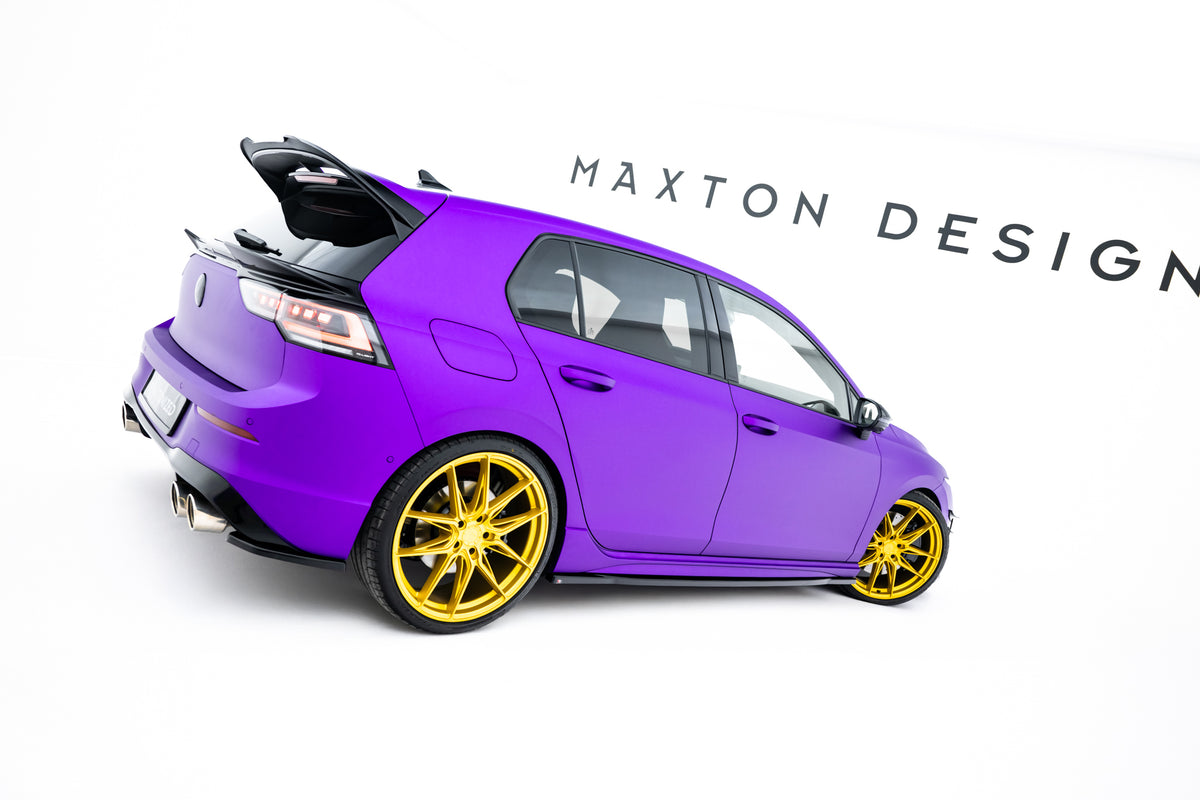 Rear Side Splitters V.1 for suitable for Volkswagen Golf R Hatchback Mk8 Facelift