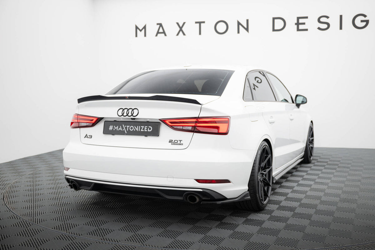 Rear Side Splitters V.1 suitable for Audi A3 Sedan 8V Facelift