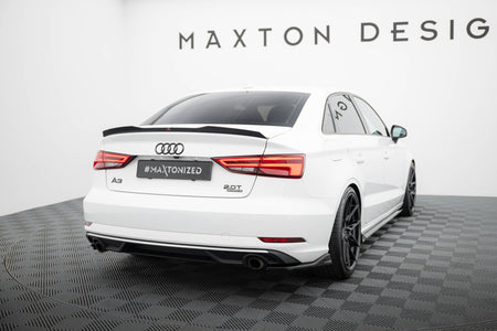 Rear Side Splitters V.1 suitable for Audi A3 Sedan 8V Facelift