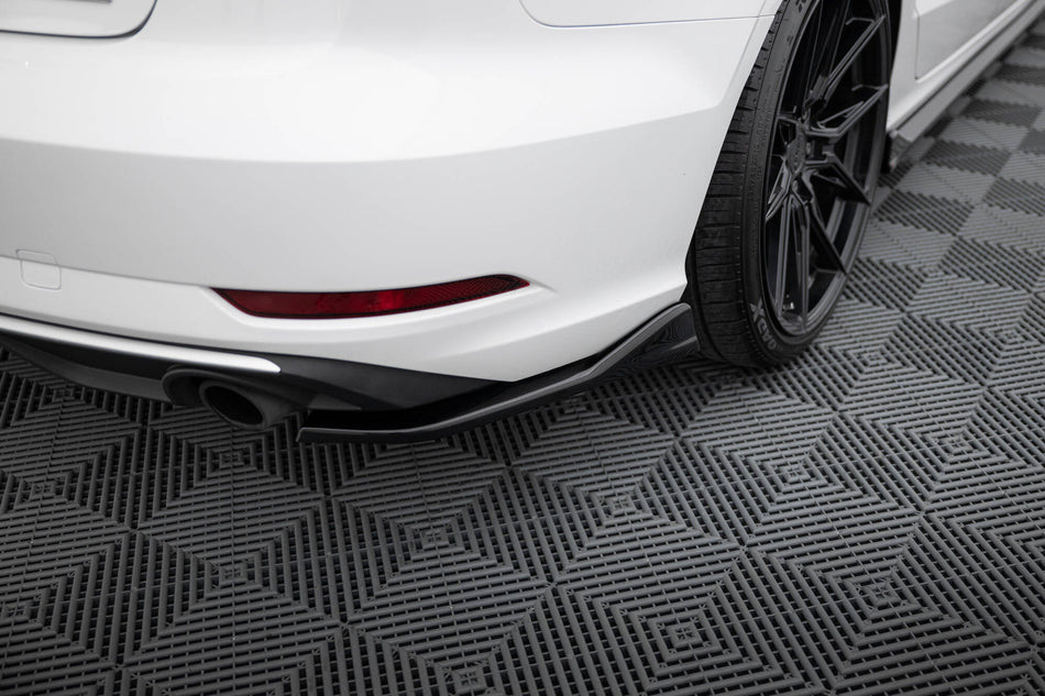 Rear Side Splitters V.1 suitable for Audi A3 Sedan 8V Facelift