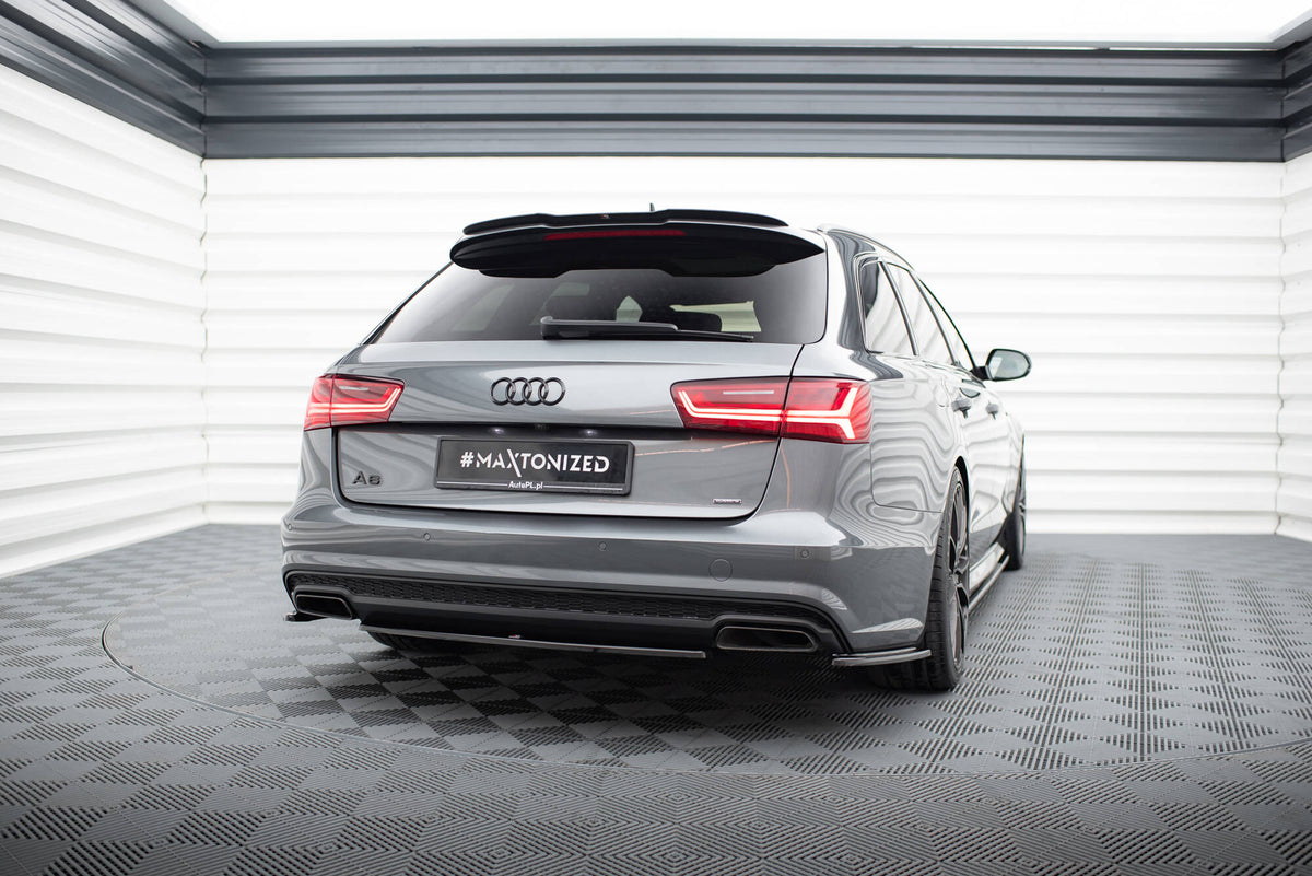 Rear Side Splitters V.1 suitable for Audi A6 / A6 C7 S-line/ S6 C7 Facelift