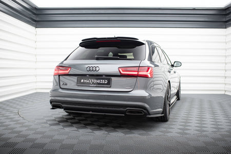 Rear Side Splitters V.1 suitable for Audi A6 / A6 C7 S-line/ S6 C7 Facelift