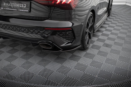 Rear Side Splitters V.1 suitable for Audi RS3 Sportback 8Y