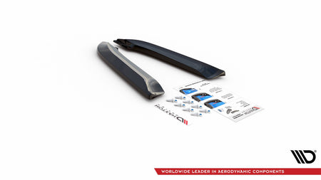 Rear Side Splitters V.1 suitable for Audi RS4 Sedan B7