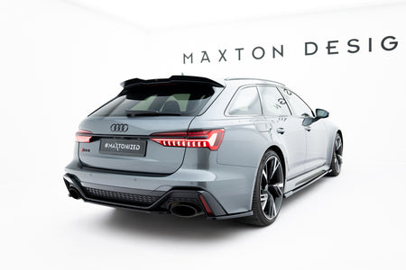 Rear Side Splitters V.1 suitable for Audi RS6 C8 / C8 Facelift