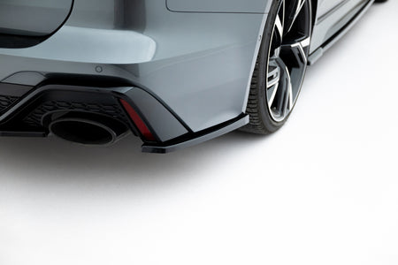 Rear Side Splitters V.1 suitable for Audi RS6 C8 / C8 Facelift
