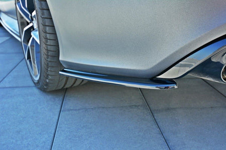 Rear Side Splitters V.1 suitable for Audi RS7 C7