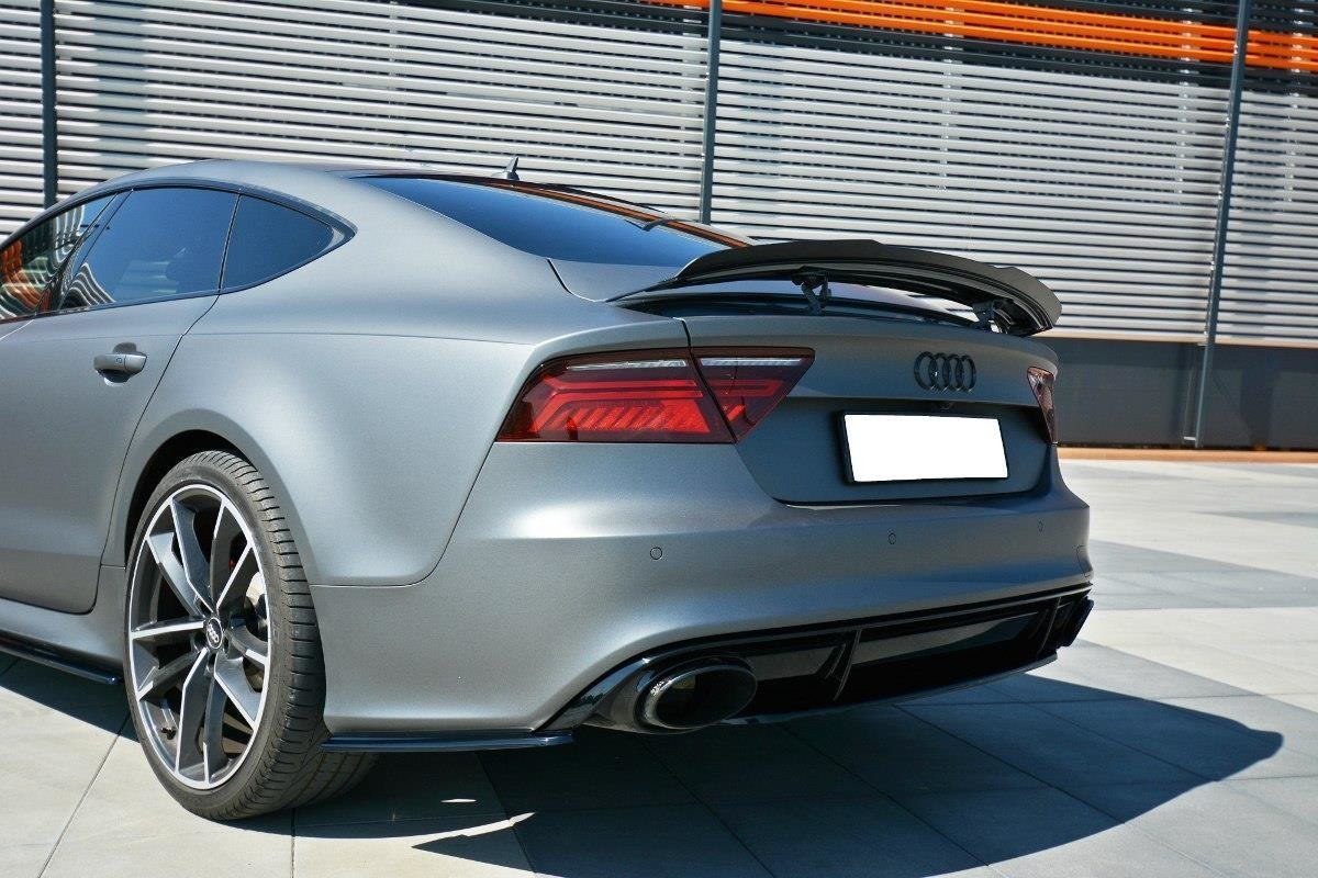 Rear Side Splitters V.1 suitable for Audi RS7 C7