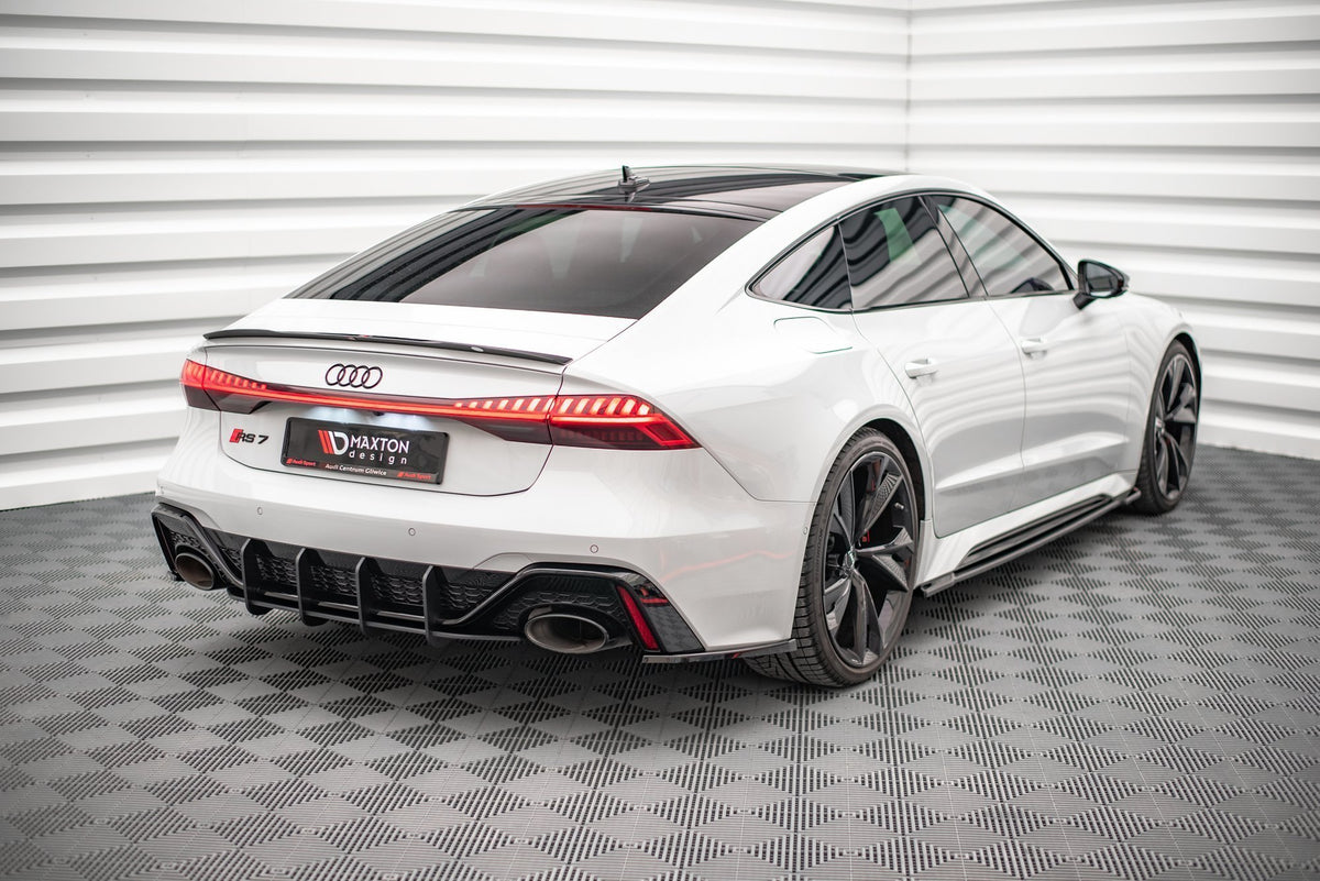 Rear Side Splitters V.1 suitable for Audi RS7 C8