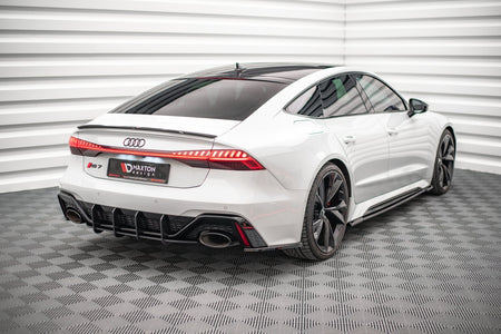 Rear Side Splitters V.1 suitable for Audi RS7 C8