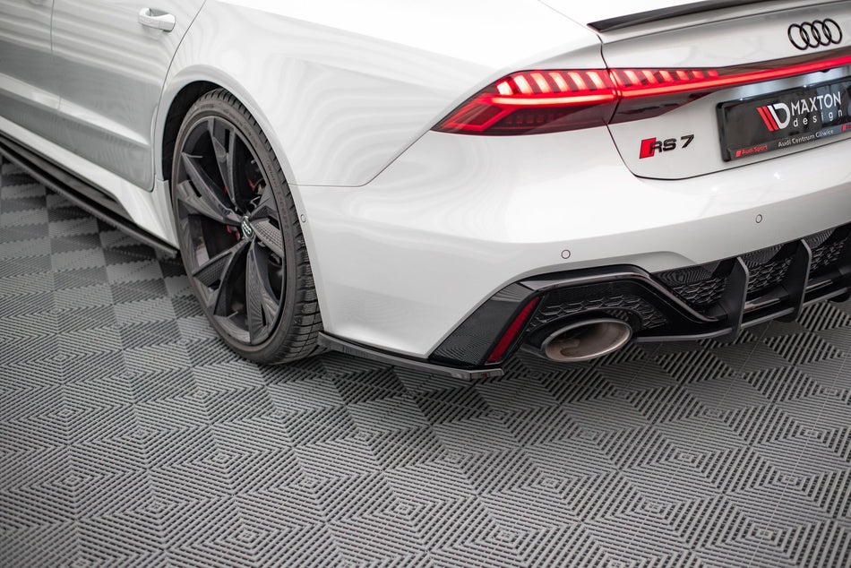 Rear Side Splitters V.1 suitable for Audi RS7 C8