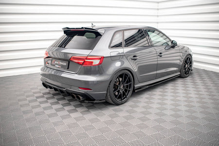 Rear Side Splitters V.1 suitable for Audi S3 Sportback 8V Facelift