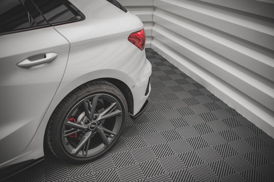 Rear Side Splitters V.1 suitable for Audi S3 Sportback 8Y