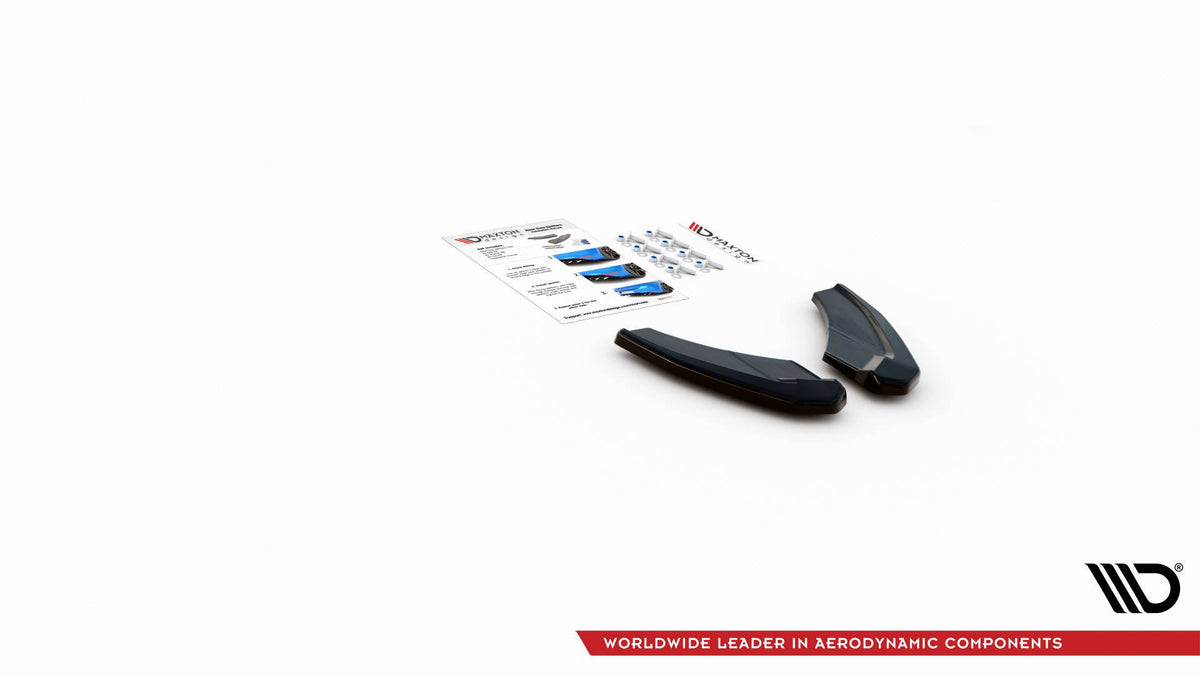 Rear Side Splitters V.1 suitable for Audi S3 Sportback 8Y