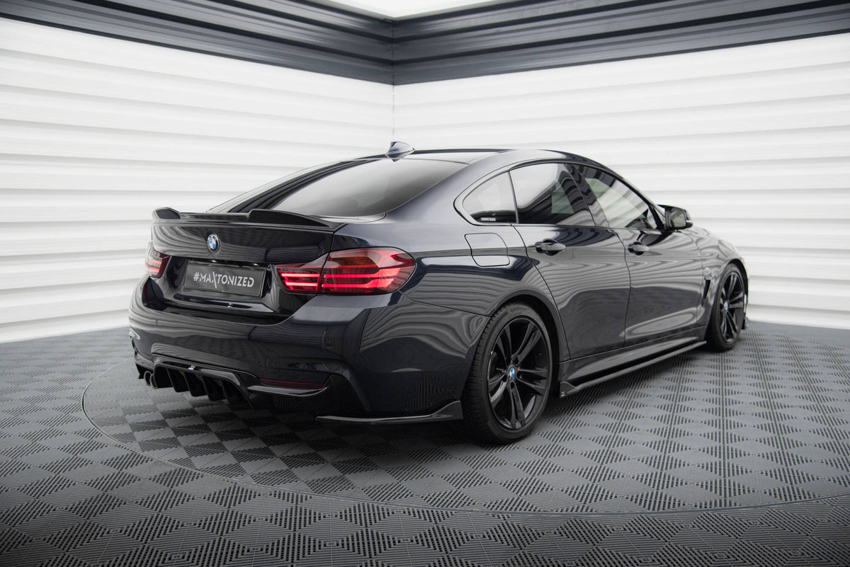Rear Side Splitters V.1 suitable for BMW 4 Gran Coupe M-Pack F36