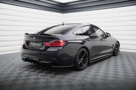 Rear Side Splitters V.1 suitable for BMW 4 Gran Coupe M-Pack F36