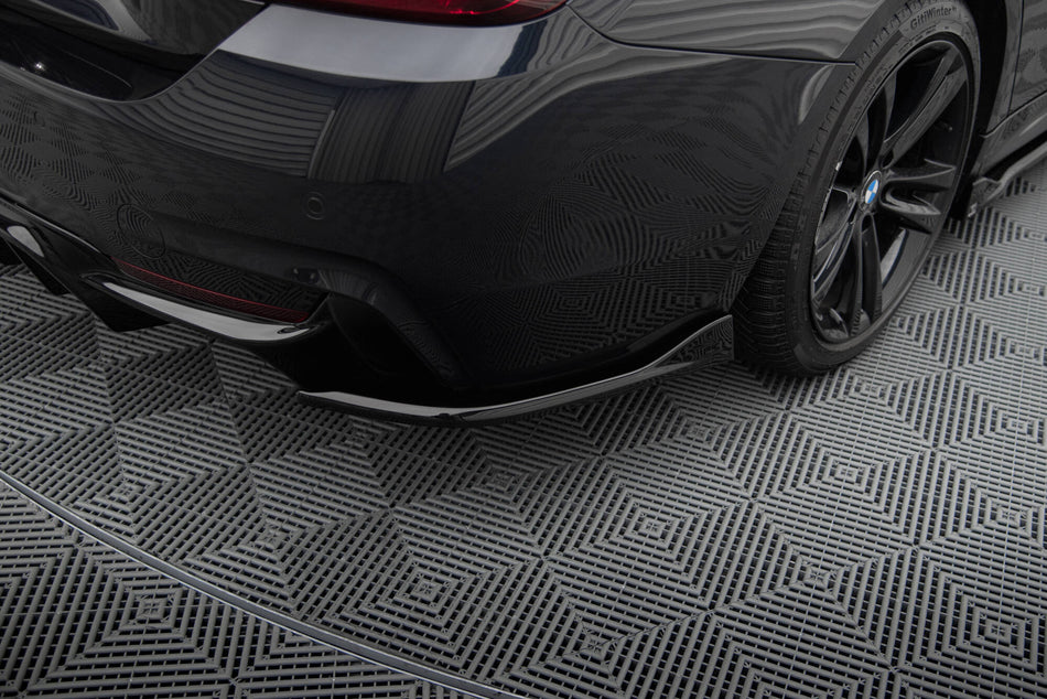Rear Side Splitters V.1 suitable for BMW 4 Gran Coupe M-Pack F36
