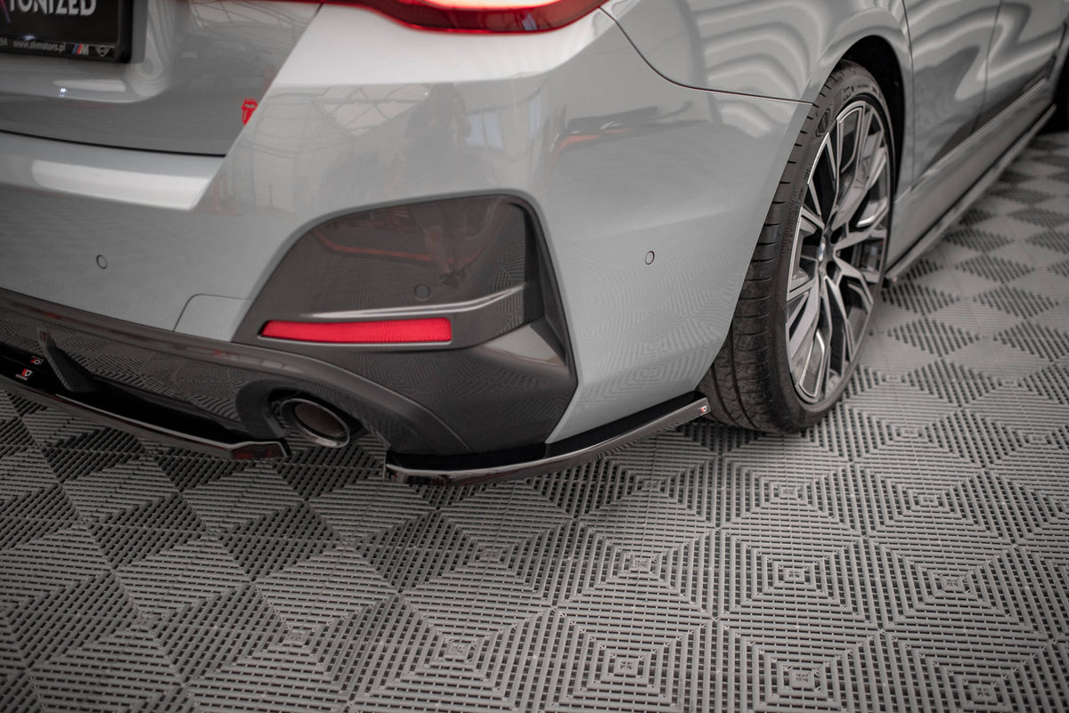 Rear Side Splitters V.1 suitable for BMW 4 Gran Coupe M-Pack G26