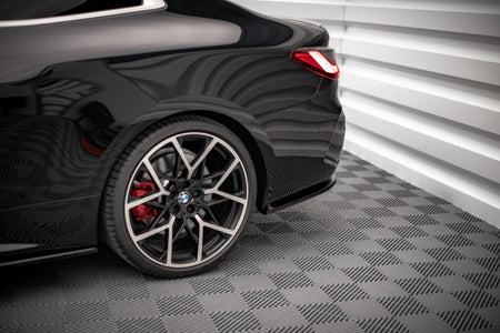 Rear Side Splitters V.1 suitable for BMW 4 M-Pack G22 / G23 / G22 Facelift / G23 Facelift