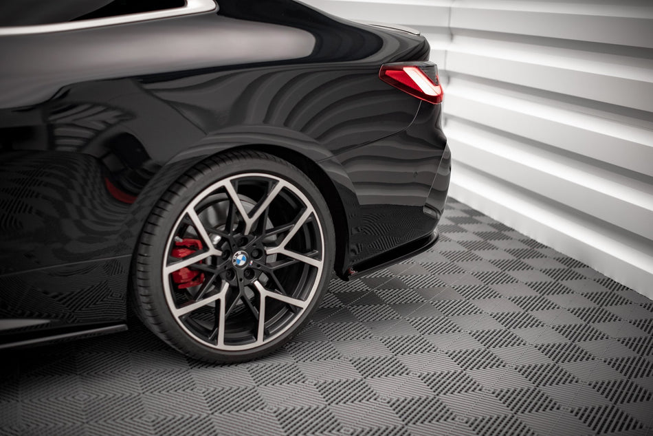 Rear Side Splitters V.1 suitable for BMW 4 M-Pack G22 / G23 / G22 Facelift / G23 Facelift