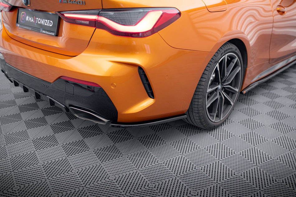 Rear Side Splitters V.1 suitable for BMW 4 M440i G22 / G23 / G22 Facelift / G23 Facelift