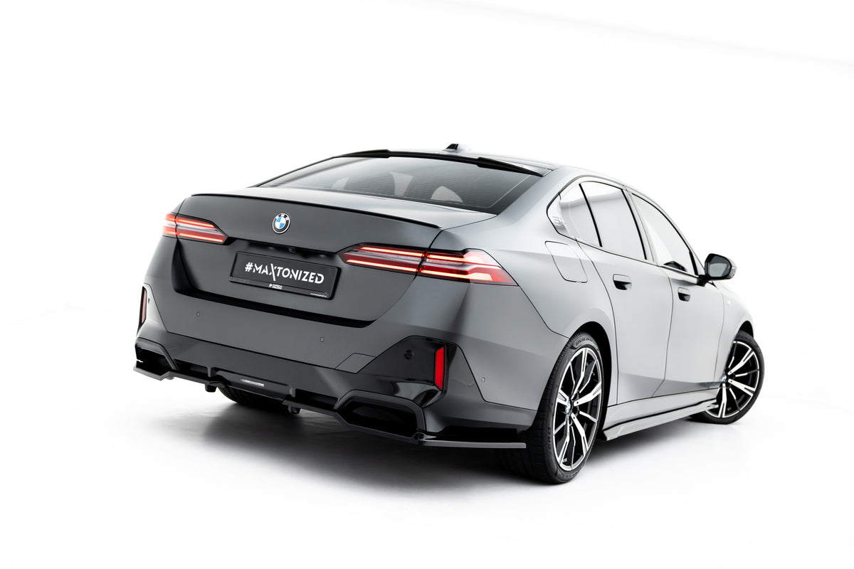 Rear Side Splitters V.1 suitable for BMW 5 / i5 M-Pack Sedan / Touring G60 / G61