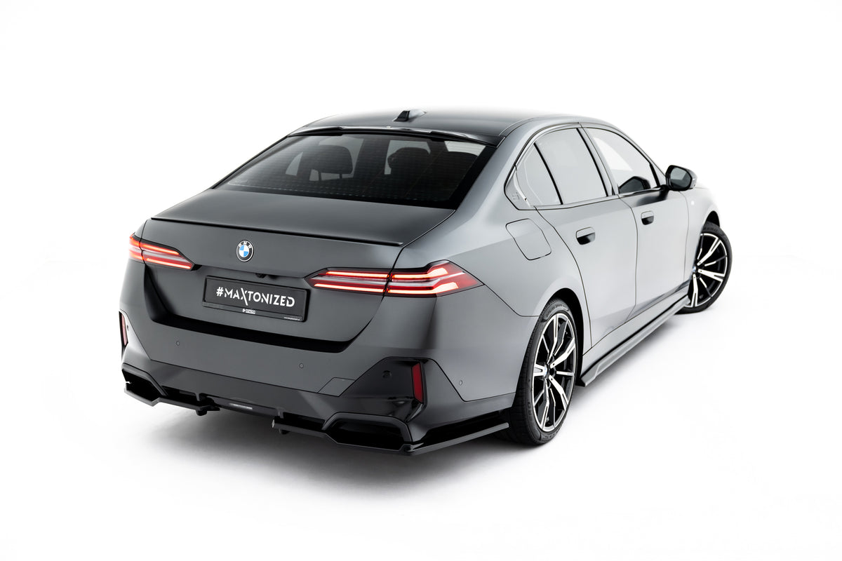 Rear Side Splitters V.1 suitable for BMW 5 / i5 M-Pack Sedan / Touring G60 / G61