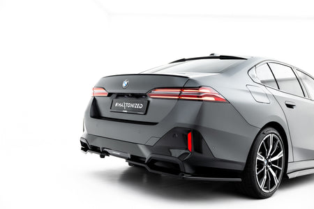 Rear Side Splitters V.1 suitable for BMW 5 / i5 M-Pack Sedan / Touring G60 / G61