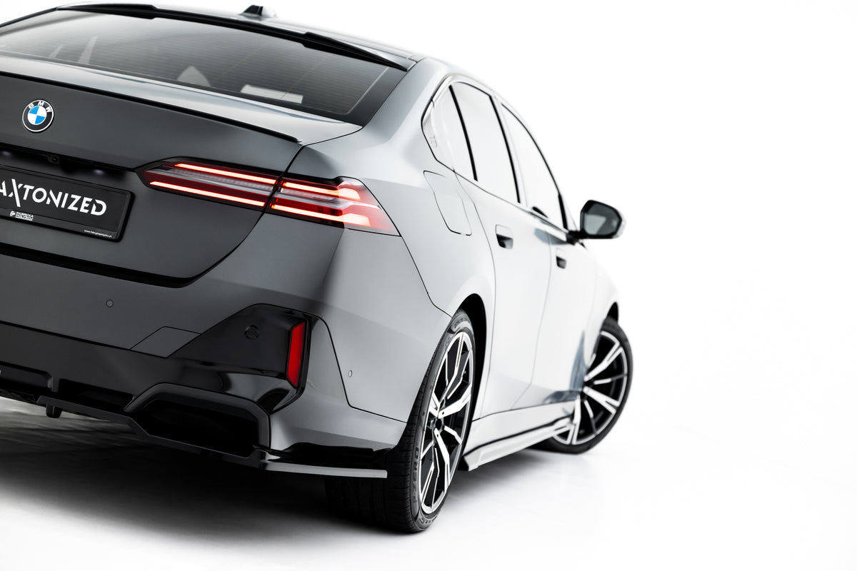 Rear Side Splitters V.1 suitable for BMW 5 / i5 M-Pack Sedan / Touring G60 / G61